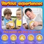 ORDTBY Handheld Puch Work Pop it Fidget Travel Pro Game Electronic Sensory Popper Light Up for Kids 8-12 Birthday Xmax Gift for 3 4 5 6 7 8+ Year Old Teen Boy Girls(Appearance Patent) from ORDTBY