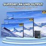 Retro game console Super Console X2 with 100,000+ games, video game console compatible with 70+ emulators, Emuelec 4.5/Android 9.0 dual system, supports 4K UHD, BT5.0, 2.4G+5G dual-band, plug and play by Bearway