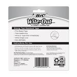 BIC Wite-Out Brand EZ Correct Correction Tape, 39.3 Feet, 2-Count Pack of white Correction Tape, Fast, Clean and Easy to Use Tear-Resistant Tape Office or School Supplies by BIC Corporation