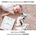 Dear Daughter Journal (Cream, 230 Pages) - Prompted Prayer Journal from Birth to 18 Yrs. - Guided Baby Girl Memory Book â Baby Memory Gifts for New Parents from Duncan & Stone Paper Co.