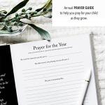 Dear Daughter Journal (Cream, 230 Pages) - Prompted Prayer Journal from Birth to 18 Yrs. - Guided Baby Girl Memory Book â Baby Memory Gifts for New Parents from Duncan & Stone Paper Co.