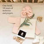 Dear Daughter Journal (Cream, 230 Pages) - Prompted Prayer Journal from Birth to 18 Yrs. - Guided Baby Girl Memory Book â Baby Memory Gifts for New Parents from Duncan & Stone Paper Co.