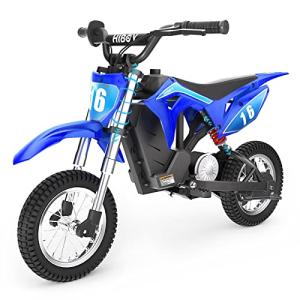 Hiboy DK1 36V Electric Dirt Bike,300W Electric Motorcycle - Up to 15.5MPH & 13.7 Miles Long-Range,3-Speed Modes Motorcycle for Kids Ages 3-10 by Freeman IT Limited