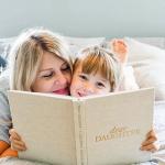 Dear Daughter Journal (Cream, 230 Pages) - Prompted Prayer Journal from Birth to 18 Yrs. - Guided Baby Girl Memory Book â Baby Memory Gifts for New Parents from Duncan & Stone Paper Co.