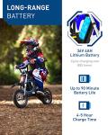 Hiboy DK1 36V Electric Dirt Bike,300W Electric Motorcycle - Up to 15.5MPH & 13.7 Miles Long-Range,3-Speed Modes Motorcycle for Kids Ages 3-10 by Freeman IT Limited