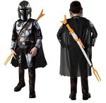 Rubies Mandalorian Star Wars Costume Kids Youth Sizes Dress Up Cosplay Halloween (Classic Mandalorian, Small) from Rubie's