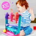 Move2Play, Feed The Fish, Interactive Toy for 1+ Year Olds, 6 to 12 Months, Baby Toy, 1 Year Old Birthday Gift for Girls, 9-12 Months, 6 7 8 9 10 12+ Months by Move2Play