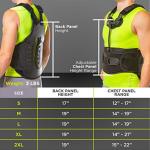 TLSO Thoracic Full Back Brace - Treat Kyphosis, Osteoporosis, Compression Fractures, Upper Spine Injuries, and Pre or Post Surgery with This Hard Lumbar Support for Men and Women (XL) by Cybertech Medical