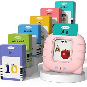 Startcan Talking Flash Cards for Toddlers 1 2 3 4 5, Speech Therapy Toys Autism Toys, ABC 123 Sight Words Etc - 255 Cards-510 Sides, Educational Learning Interactive Toys with Giftable Package from Startcan