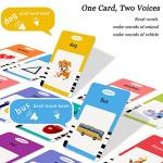 Startcan Talking Flash Cards for Toddlers 1 2 3 4 5, Speech Therapy Toys Autism Toys, ABC 123 Sight Words Etc - 255 Cards-510 Sides, Educational Learning Interactive Toys with Giftable Package from Startcan