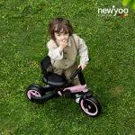 newyoo Toddler Bike, Toddler Tricycle for 1-3 Year Olds, 3 in 1 Balance Bike, Trike with Safety Belt & Backrest, Gift & Toys for Boys & Girls, TR001 (Pink) from newyoo