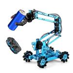 YAZHIYI 15 Channels 2.4G RC Robot Toy, DIY 151 pcs Take Apart Stem Excavator Toy Electronic Alloy Metal Mechanical Robotic Arm Building Kit Stem Projects for Kids 8+ & Adultsâ¦ from YAZHIYI