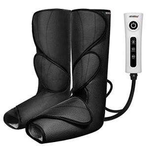 CINCOM Leg Massager for Circulation and Pain Relief, Air Compression Foot and Calf Massager Gifts for Mom and Dad by CINCOM