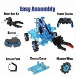 YAZHIYI 15 Channels 2.4G RC Robot Toy, DIY 151 pcs Take Apart Stem Excavator Toy Electronic Alloy Metal Mechanical Robotic Arm Building Kit Stem Projects for Kids 8+ & Adultsâ¦ from YAZHIYI