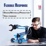 YAZHIYI 15 Channels 2.4G RC Robot Toy, DIY 151 pcs Take Apart Stem Excavator Toy Electronic Alloy Metal Mechanical Robotic Arm Building Kit Stem Projects for Kids 8+ & Adultsâ¦ from YAZHIYI