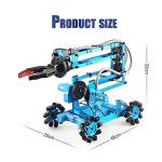 YAZHIYI 15 Channels 2.4G RC Robot Toy, DIY 151 pcs Take Apart Stem Excavator Toy Electronic Alloy Metal Mechanical Robotic Arm Building Kit Stem Projects for Kids 8+ & Adultsâ¦ from YAZHIYI