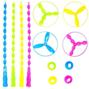 Big Mo's Toys Flying Discs - Twist Disc Flyer Saucers for Party Favors and Prizes - 40 Sets from Big Mo's Toys