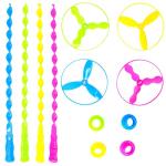 Big Mo's Toys Flying Discs - Twist Disc Flyer Saucers for Party Favors and Prizes - 40 Sets from Big Mo's Toys