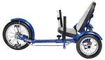 Mobo Triton Recumbent Trike. Kids 3-Wheel Bike. Youth Cruiser Tricycle by BSN SPORTS