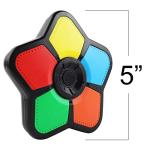 Gamie Electronic Memory Game with Lights and Sounds, Handheld Memory Game for Kids, Mind-Sharpening Brain Games for Kids and Adults, Educational Learning Game by Gamie