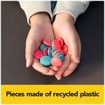 Mindful Classics, Four in a Row Family Board Game with Bamboo and Recycled Plastic Earth Day Eco-Friendly Products, for Adults and Kids Ages 8 and up by Spin Master