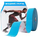 Starktape Kinesiology Tape Physio Medical Rock Sports Tapes for Sensitive Skin Muscles Kinetic Taping. Kt Physical Therapy, Knee, Shoulder, Ankle, Wrist, Foot, Back Injury Pain aid, Roll Blue 35m from Starktape