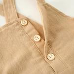 ZOEREA Baby Boy Clothes 2Pcs Toddler Boy Striped Short Sleeve T-Shirt + Overalls Pants Set 6M-3T Baby Boy Outfits Khaki by 