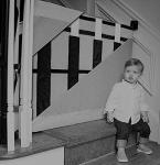 The Stair Barrier Baby and Pet Gate: Banister to Wall Baby Gate - Safety Gates for Kids or Dogs - Fabric Baby Gate for Stairs with Banisters - 36" - 43" Wide, 32" Height- Made in The USA by Better Options, LLC