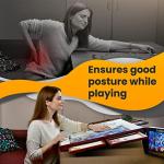 1500 Piece Jigsaw Puzzle Board - Wooden Jigsaw Puzzle Table for Adults with Adjustable Legs, 6 Drawers, and Rubber Cover - Portable Jigsaw Puzzle Board with Sorter Drawers Tray for Easy Puzzle Storage by JIGSOO