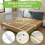 Sephyroth Bed Rails for Toddlers, Extra Tall Baby Bed Rail Guard Specially Designed for Twin, Full, Queen, King Size - Safety Bed Guard Rails for Kids 1 Side:78.74"(L) Ã27"(H) by Sephyroth