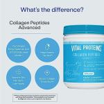 Vital Proteins Collagen Peptides Powder with Hyaluronic Acid and Vitamin C, Unflavored, 20 oz from VITAL PROTEINS