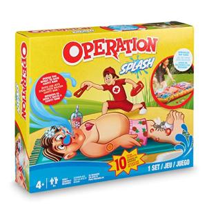 Hasbro Operation Splash Game â Family Game for Your Yard â More Water, More Fun! by WowWee