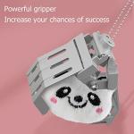 Cryfokt Mini Electronic Arcade Claw Machine, Claw Machine Game with Cool Light Music Candy Grabber Prize Dispenser, Easy to Play Mini Dolls Machine Toys for Children Gift (Pink) by Cryfokt