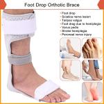 DOUKOM Medical AFO Foot Drop Brace, Drop Foot Stabilizer Support, Ankle Foot Orthosis for Men & Women Stroke, MS, Hemiplegia Foot Drop, assist Walking Easier and Better (Right/M) by DOUKOM