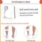 DOUKOM Medical AFO Foot Drop Brace, Drop Foot Stabilizer Support, Ankle Foot Orthosis for Men & Women Stroke, MS, Hemiplegia Foot Drop, assist Walking Easier and Better (Right/M) by DOUKOM