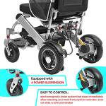 ActiWe WX15 Electric Wheelchairs for Adults- Lightweight Foldable All Terrain Motorized Wheelchair for Adults- Portable Folding Power Wheel Chair for Seniors-Only 47 lb-Silla de Ruedas Electrica (SE) from SHENZHEN CHITADO TECHNOLOGY CO LTD