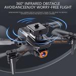 Drones with Camera for Adults, Foldable Drone with 1080P Dual HD FPV Camera, Headless Mode, One Key Start, Speed Adjustment & Trajectory Flight, Gesture Control RC Quadcopter for Adults & Kids from cheap stuff, free stuff, under 1 dollar