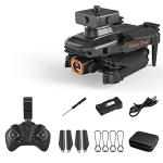 Drones with Camera for Adults, Foldable Drone with 1080P Dual HD FPV Camera, Headless Mode, One Key Start, Speed Adjustment & Trajectory Flight, Gesture Control RC Quadcopter for Adults & Kids from cheap stuff, free stuff, under 1 dollar