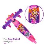 Sakar Self Balancing Toddler Scooter with Light-Up Wheels - Extra Wide Deck, 3 Wheel Platform, Foot Activated Brake, 75 Lbs Limit, Scooter for Kids Ages 3-5 from Sakar International