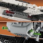 LEGO Star Wars Mandalorian Fang Fighter vs. TIE Interceptor 75348 Building Toy Set, May The 4th Star Wars Gift for Fans Aged 9 and Up; with 3 Characters Including The Mandalorian by LEGO