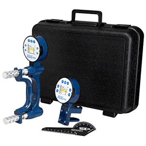 Baseline BIMS Digital 5-Position Grip and Pinch Dynamometer Set for Strength Testing and Evaluation Professional Hand Therapy, Physical Therapy, Athletic Training, Rehabilitation, Blue from Fabrication Enterprises