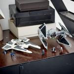 LEGO Star Wars Mandalorian Fang Fighter vs. TIE Interceptor 75348 Building Toy Set, May The 4th Star Wars Gift for Fans Aged 9 and Up; with 3 Characters Including The Mandalorian by LEGO