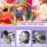 Toy Hoop for Kids Detachable Plastic Hoops Exercise Equipment Toy Adjustable Rings for Sports Playing Party Game Dance Pet Training (6 Pieces) from Leitee