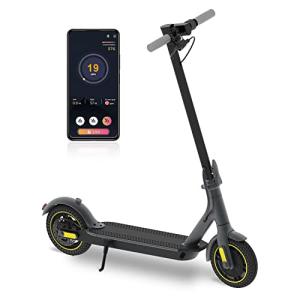 Electric Scooter 750W Motor 10" Solid Tires 24 Miles Long Range for Adults - 19 Mph Max Speed,Smart APP,Dual Brake System,Foldable Commuter E Scooter by C-Star Industrial Limited