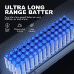 Electric Scooter 750W Motor 10" Solid Tires 24 Miles Long Range for Adults - 19 Mph Max Speed,Smart APP,Dual Brake System,Foldable Commuter E Scooter by C-Star Industrial Limited