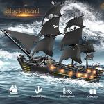 Addshiny Black Pearl Caribbean Pirate Ship Model Building Blocks Kit, Large MOC Boat Model Set Construction Assembly Toy for Kids and Teens (2868 PCS) by GUANGDONG YUXING TECHNOLOGY INDUSTRY CO.LTD