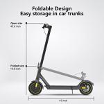Electric Scooter 750W Motor 10" Solid Tires 24 Miles Long Range for Adults - 19 Mph Max Speed,Smart APP,Dual Brake System,Foldable Commuter E Scooter by C-Star Industrial Limited