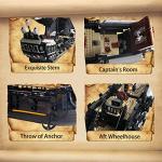 Addshiny Black Pearl Caribbean Pirate Ship Model Building Blocks Kit, Large MOC Boat Model Set Construction Assembly Toy for Kids and Teens (2868 PCS) by GUANGDONG YUXING TECHNOLOGY INDUSTRY CO.LTD
