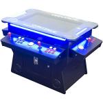 Creative Arcades Full Size Commercial Grade Cocktail Arcade Machine | 2 Player | 4500 Games | 32" LCD Lifting Screen | 3 Sided | 4 Sanwa Joysticks |Trackball | 2 Stools Included | 3 Year Warranty from Creative Outdoor Distributor