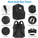 MYMYTE Diaper Bag Backpack, Large Baby Diaper Bags for Boys Girls, Multifunction Portable Waterproof Travel Back Pack for Moms Dads, Baby Registry Search by 